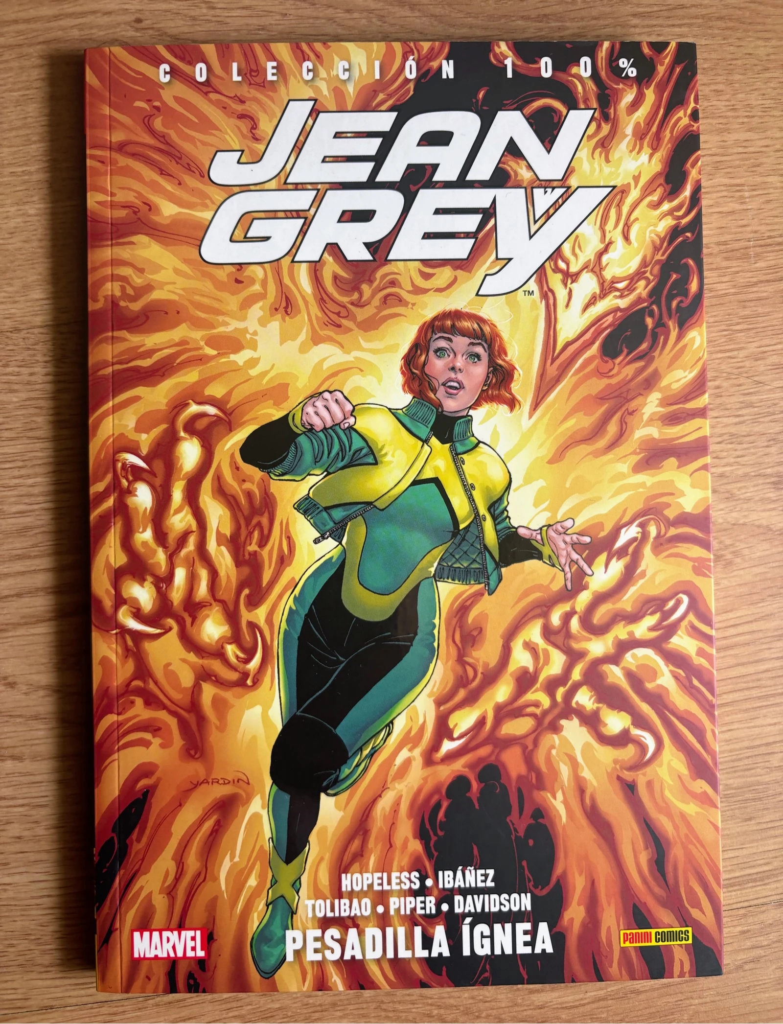 100% Marvel Jean Grey: Pesadilla Ígnea | X-Men | Cómic Marvel